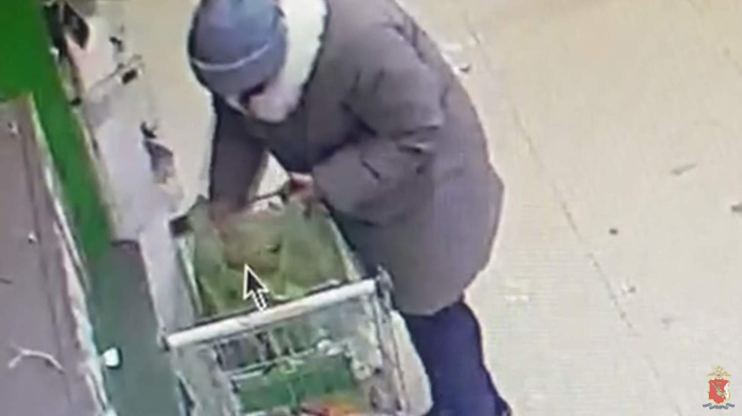 Воровка в магазине