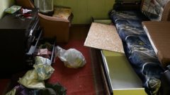 Дача после визита вора