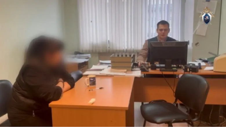 Допрос подозреваемой