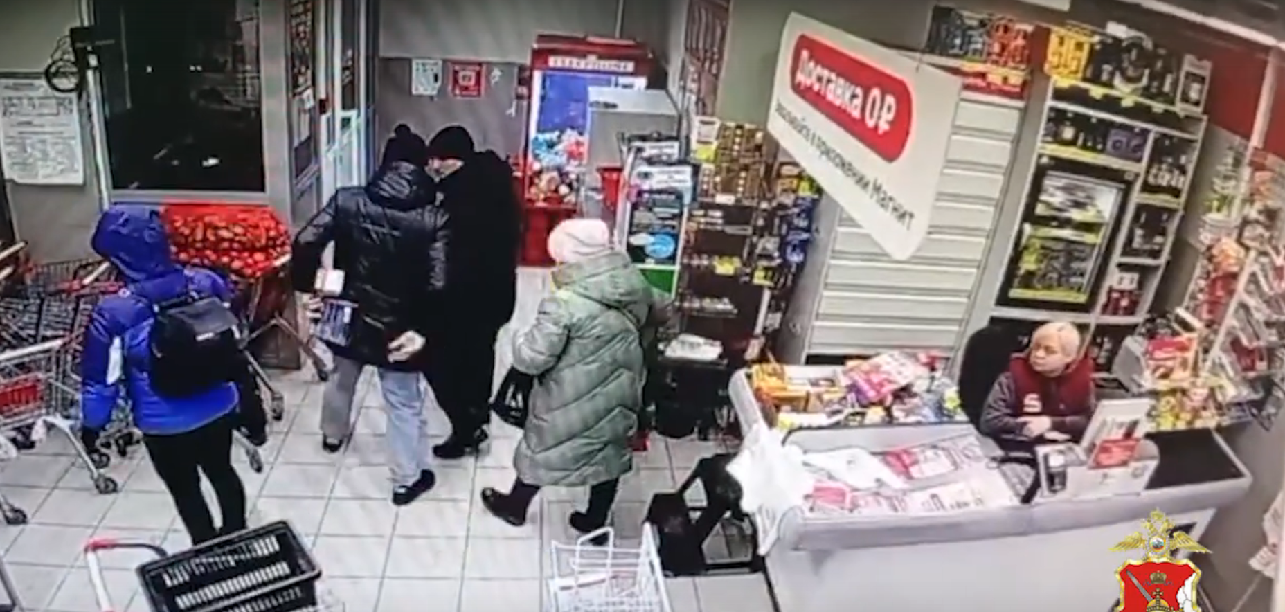 Полицейский не дал вору выйти