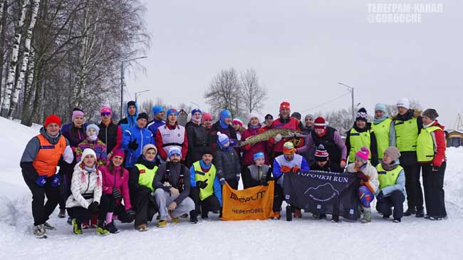 В Череповце прошёл юбилейный забег «5 вёрст», приуроченный к 8 Марта