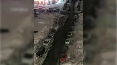 Парковки под снегом: водители вынуждены нарушать