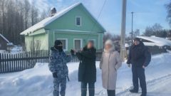 Показания на месте