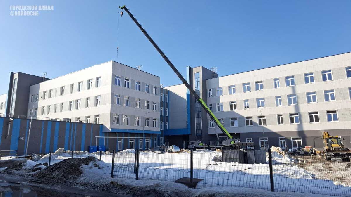 В Зашекснинском районе готовятся к открытию новой поликлиники