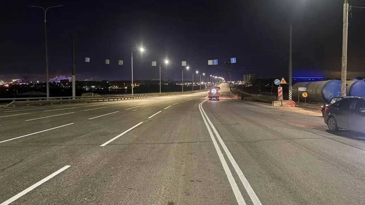 В Череповце переходят на более долговечную дорожную разметку