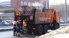 В Череповце стартовал сезон ямочного ремонта дорог