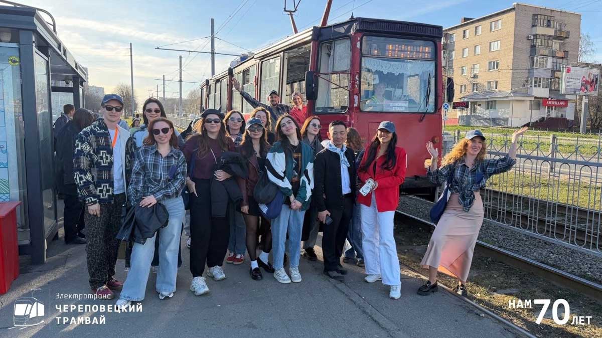 Блогеры со всей России посетили Череповец ради трамвайной экскурсии
