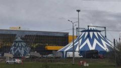 Цирк на воде в Череповце продолжит работу: купол временно убрали из-за непогоды