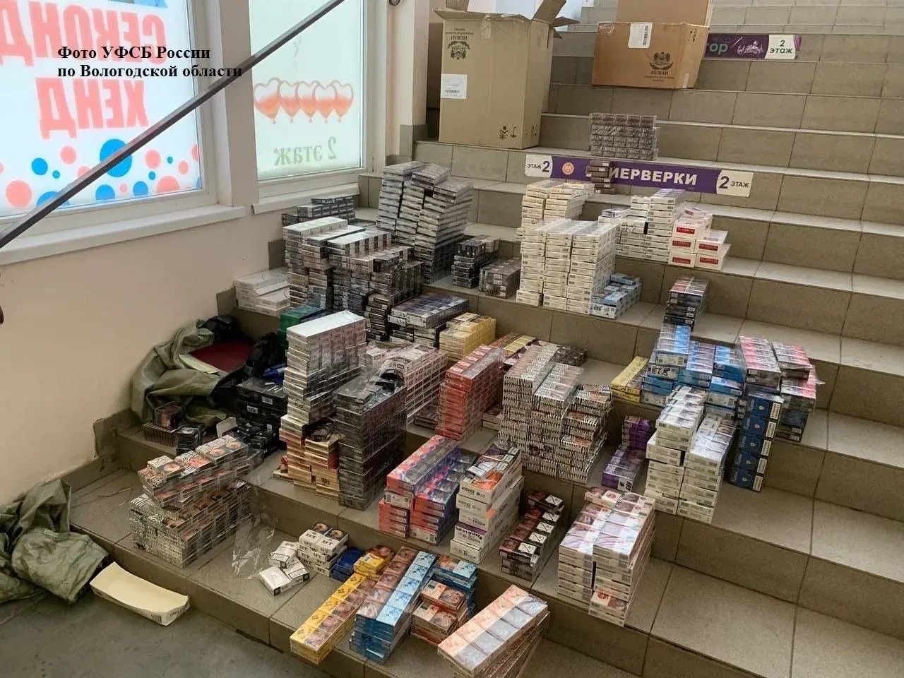 Контрафакт в торговом центре