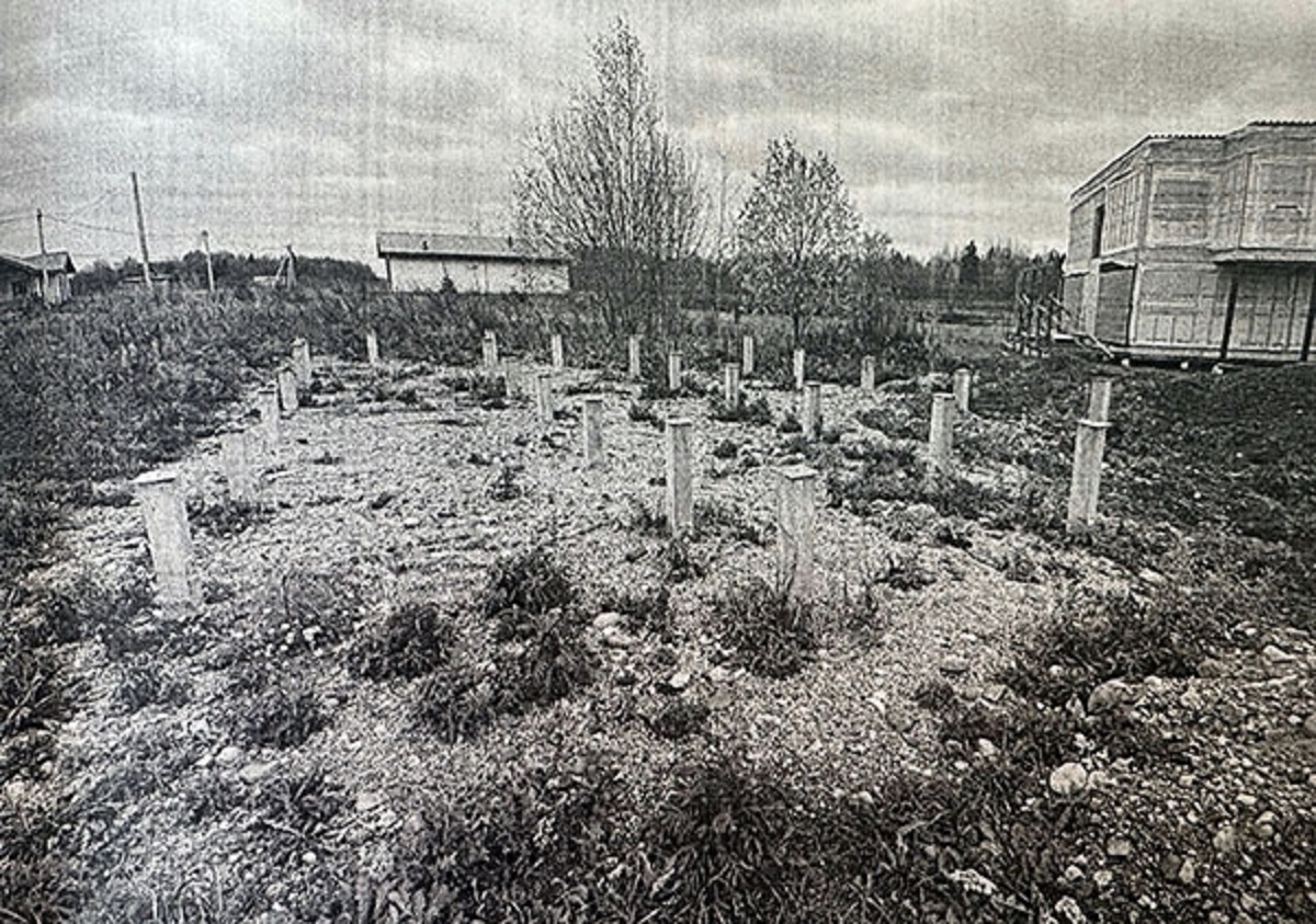 Место будущего дома