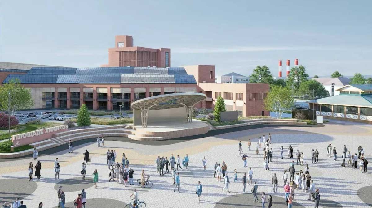 В Череповце представили проект обновления площади Химиков