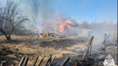 Пожар под Чагодой