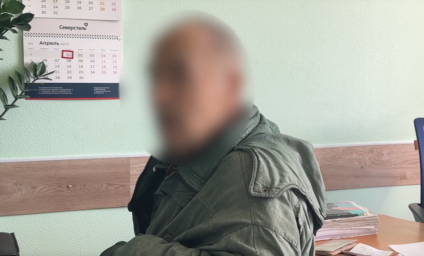 Потерпевший на допросе