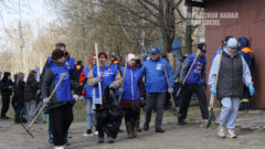 В Череповце провели общероссийский субботник