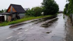 Дорога на причалы давно разбита