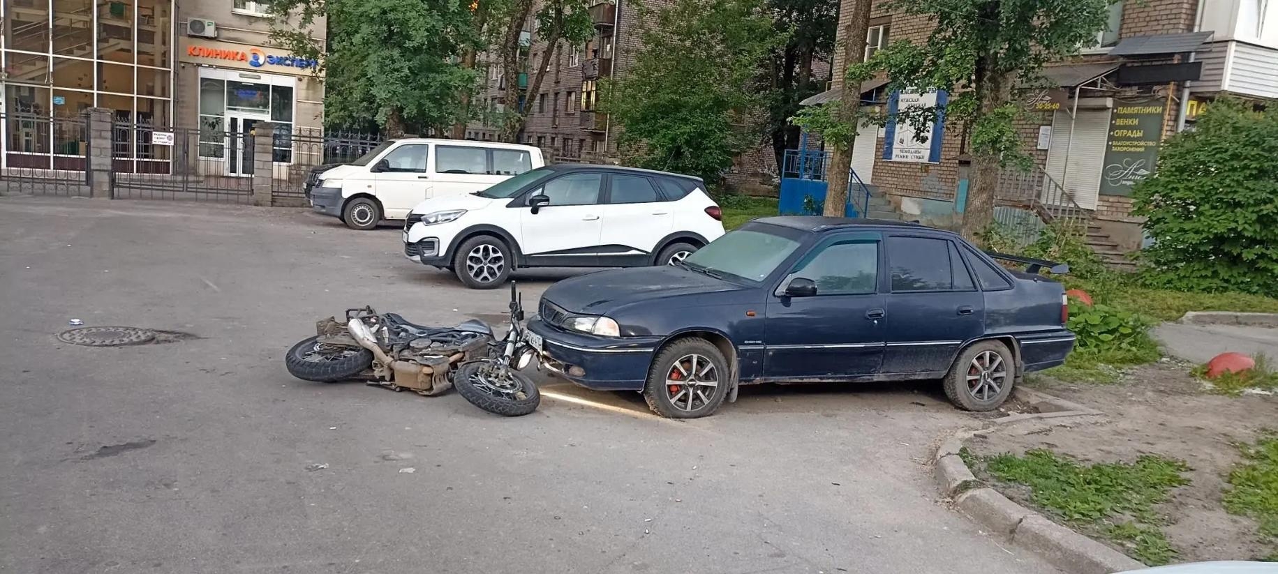 Место ДТП