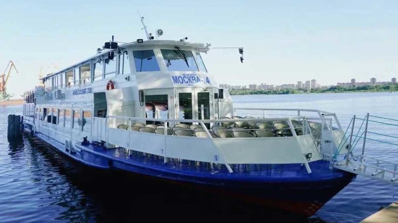 В Череповце возобновляются речные прогулки на теплоходе «Москва-74»