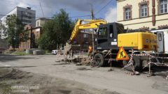В Череповце обновляют теплосети перед ремонтом дорожного покрытия