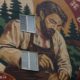 В Череповце появился мурал, посвящённый народным ремёслам