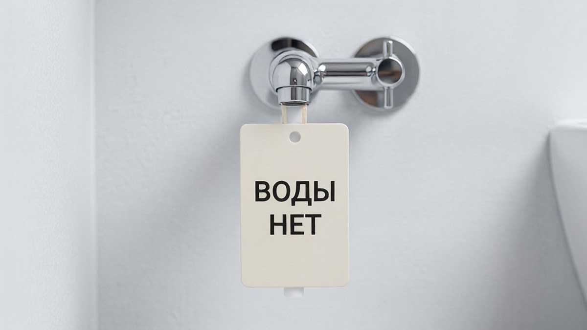 Отключение воды в Индустриальном районе перенесли на 23 июля