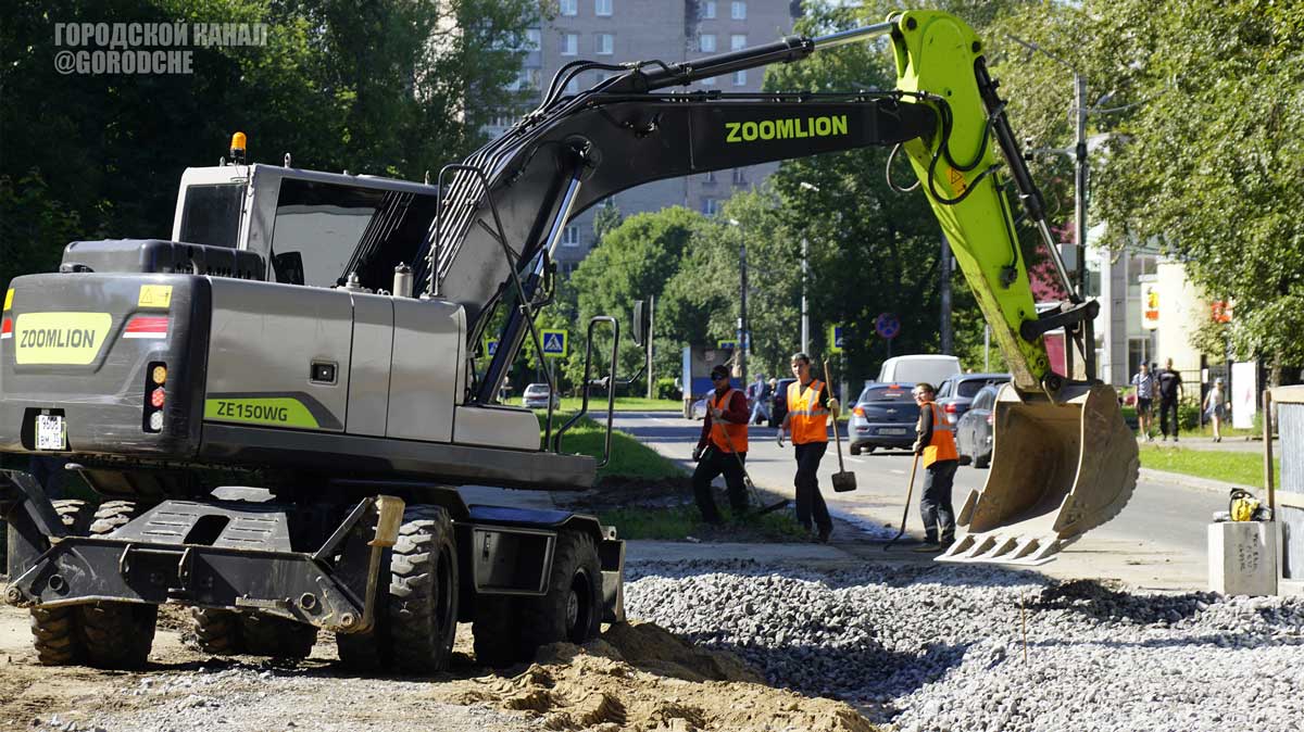 В Череповце завершается ремонт теплотрассы на улице Гоголя