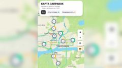 «Сбер» представил карту АЗС с актуальной информацией о наличии топлива