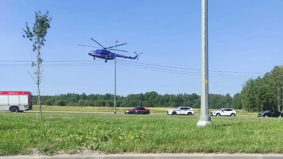 Губернатор с вертолета заметил тренирующихся спортсменов в Череповце