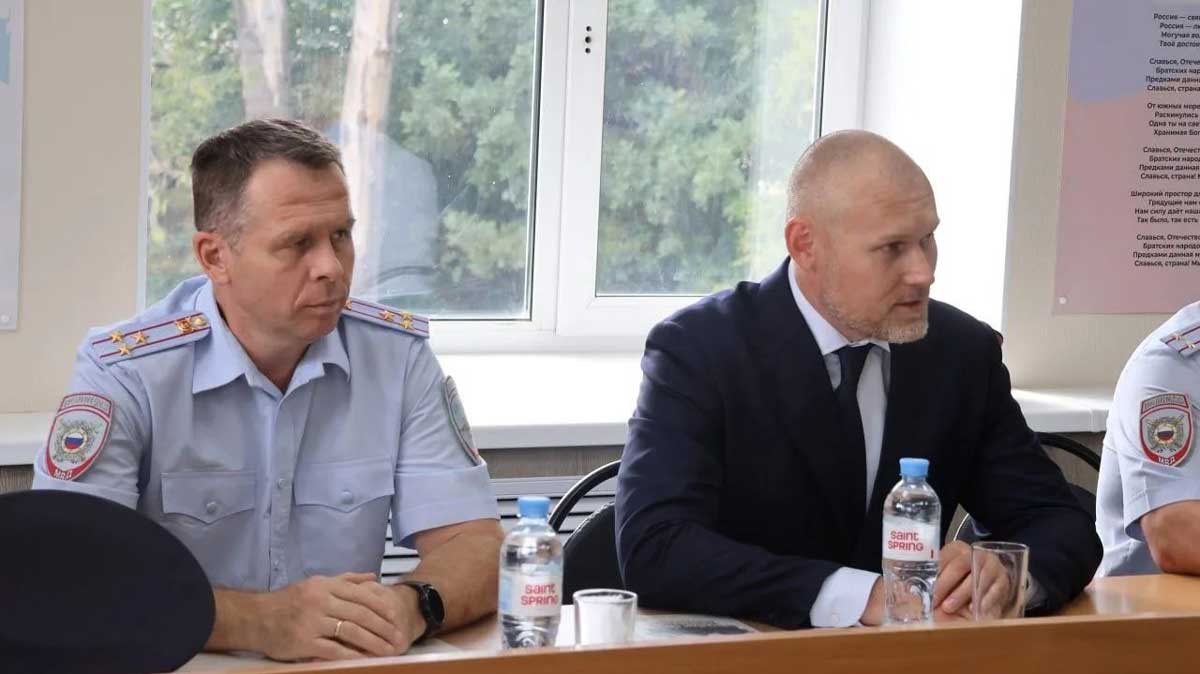 Андрей Накрошаев поблагодарил сотрудников ППС за службу