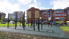 В Череповце открыли первые семь обновленных детских площадок