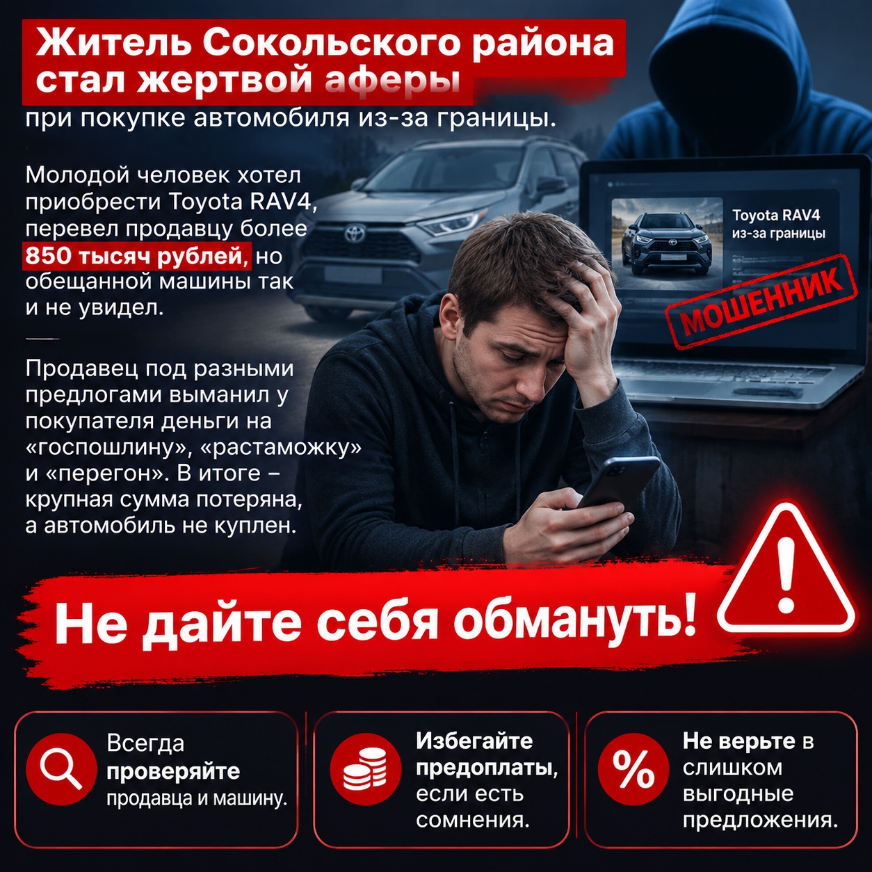 Покупка из-за границы - всегда риск