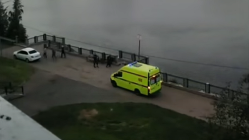 Скриншот видео очевидца
