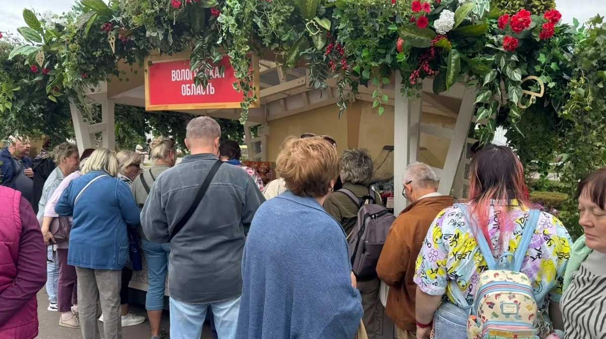 В Москве выстроились очереди за вологодскими продуктами
