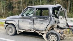 УАЗ после аварии