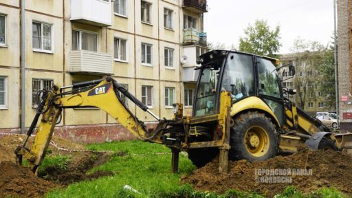 На Гагарина заменят 120 метров водопроводных труб