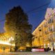 В Череповце обновляют фасад дома у сквера Верещагина