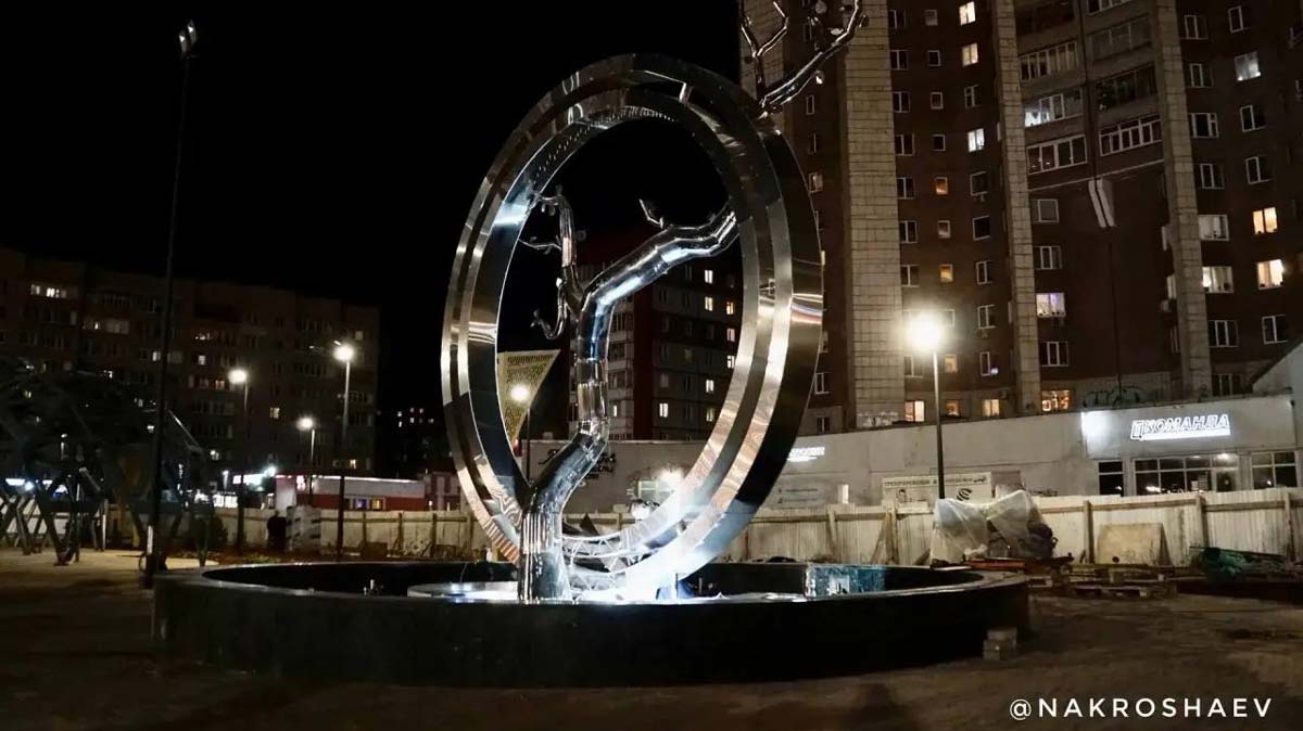 Площадь Химиков в Череповце готовят к открытию ко Дню города