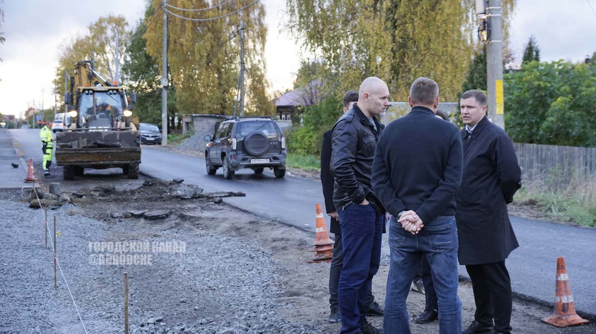 В Череповце заканчивают ремонт улицы Матуринской